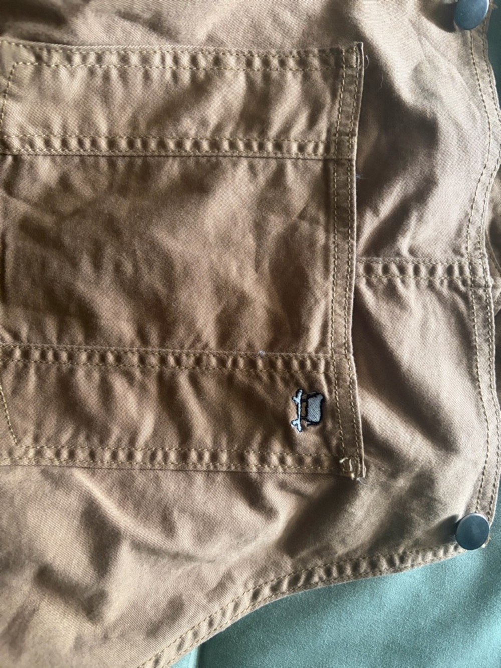 Peau De Loup X Skate Like a Girl Tan Cotton Overalls (UO Exclusive)